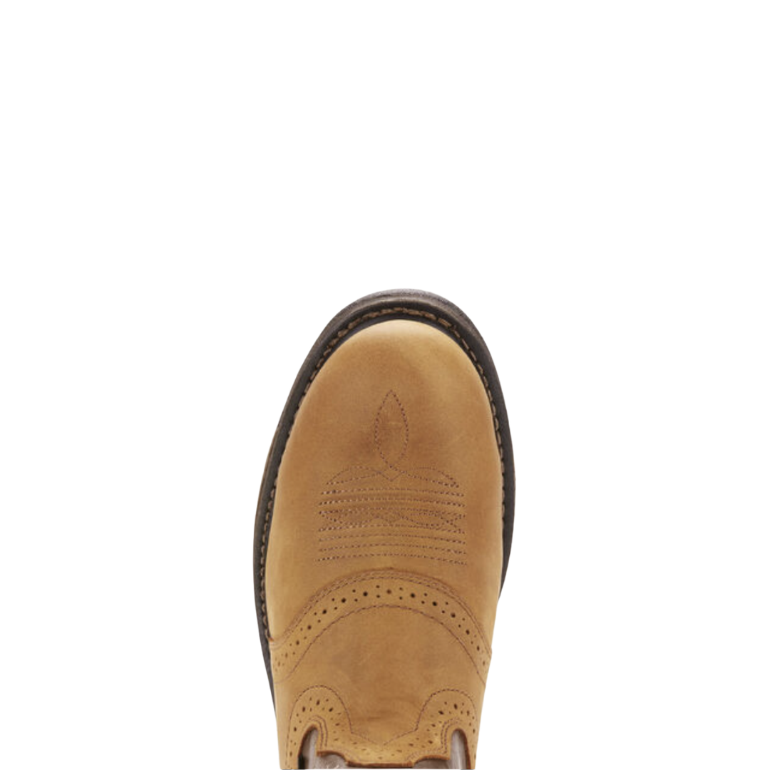 Men's WorkHog Pull-On (Composite Toe) Boot - Aged Bark (2E Width)