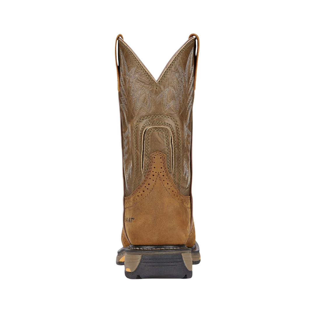 Men's WorkHog Pull-On (Soft Toe) Boot - Aged Bark (2E Width)