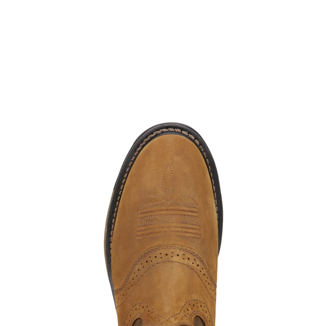 Men's WorkHog Pull-On (Soft Toe) Boot - Aged Bark (2E Width)