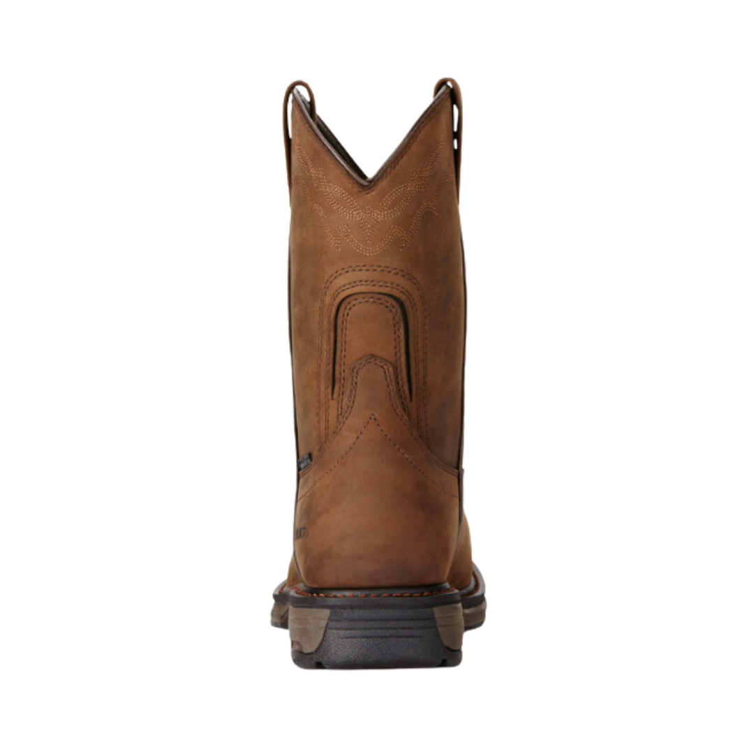 Men's Workhog Wellington H2O (Composite Toe) Boot - Oily Distressed Brown (D Width)