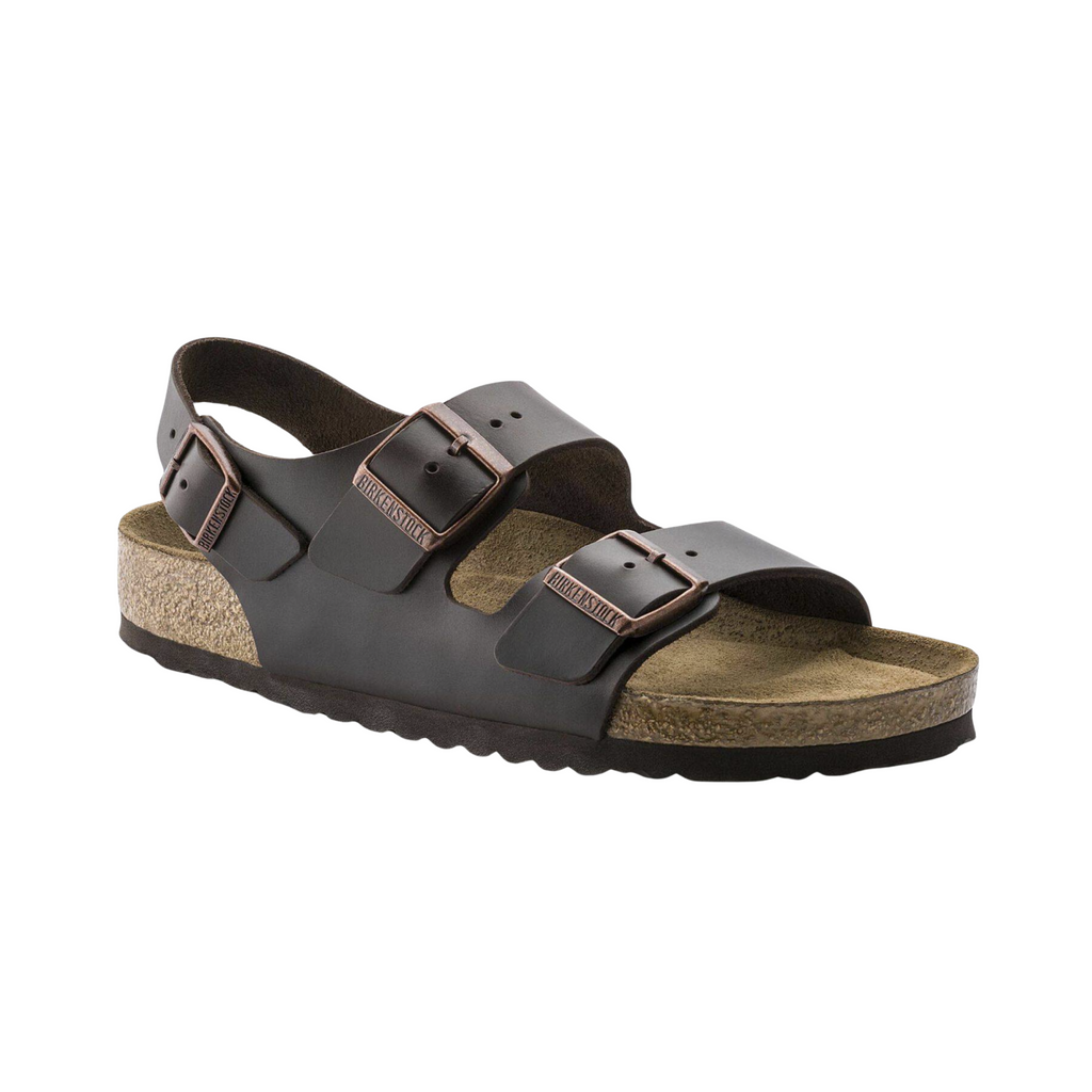 Men's Milano Soft Footbed (Smooth Leather) - Amalfi Testa Di Moro Brown