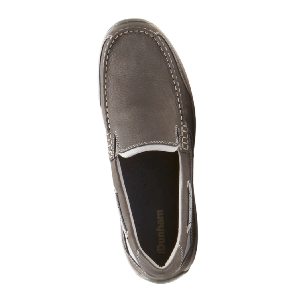 Men's Captain Venetian Boat Shoe - Grey (D Width)