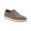 Side view of the ECCO Men’s Street Lite Slip-On in Taupe, highlighting the soft suede upper, sleek slip-on design, and FLUIDFORM™ midsole for anatomical cushioning and all-day support.