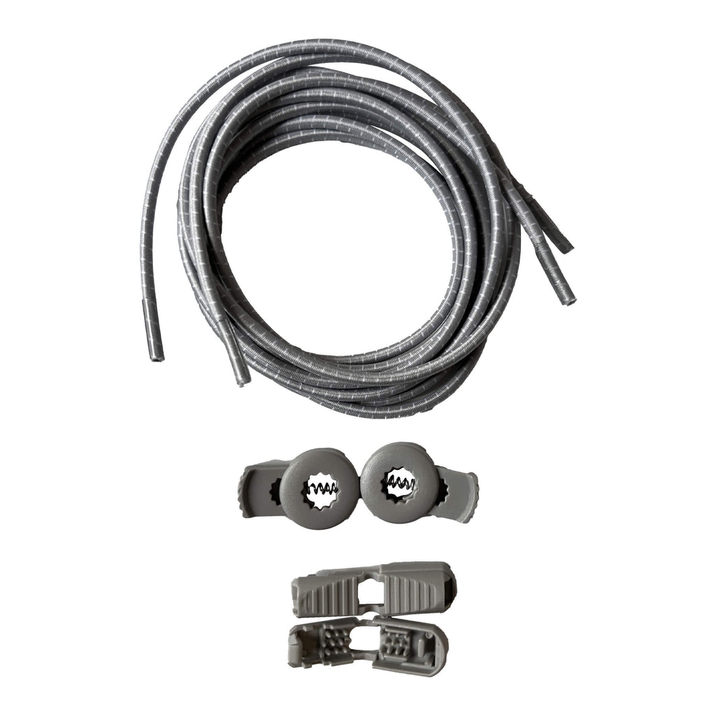 No-Ties - Grey/White