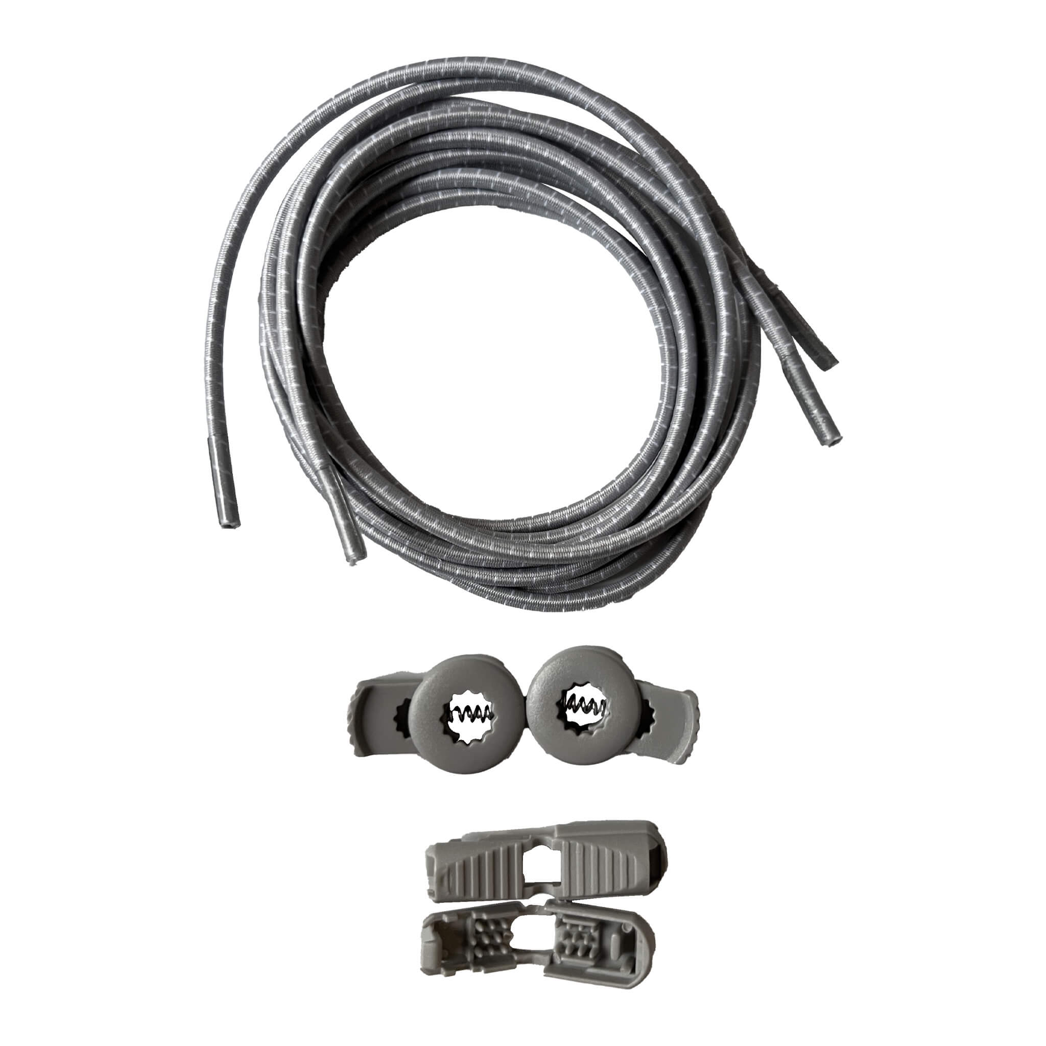 No-Ties - Grey/White