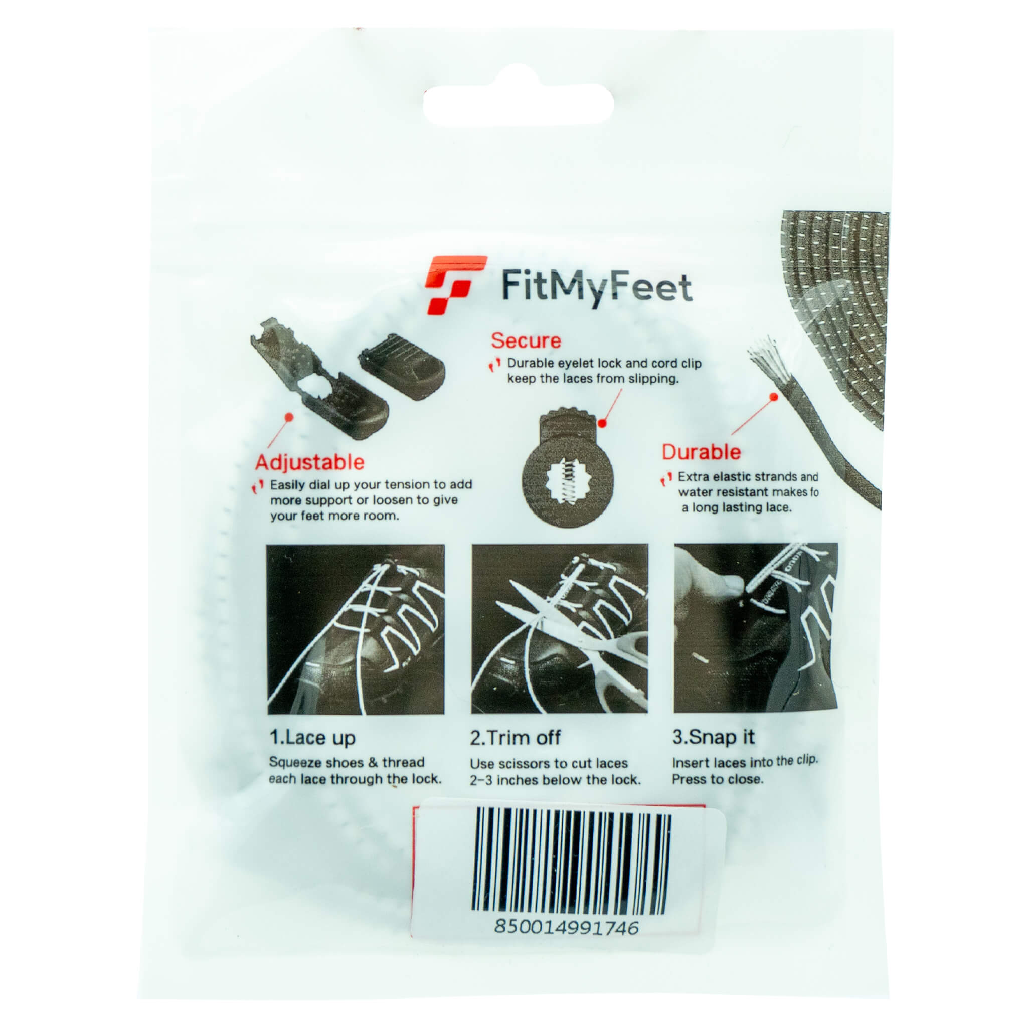 No-Ties - White/Black