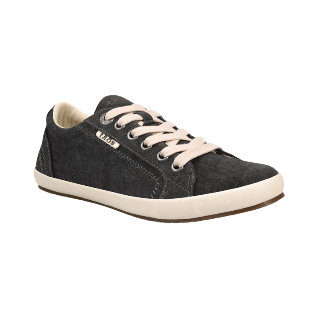 Women's Star - Charcoal Washed Canvas (Wide Width)